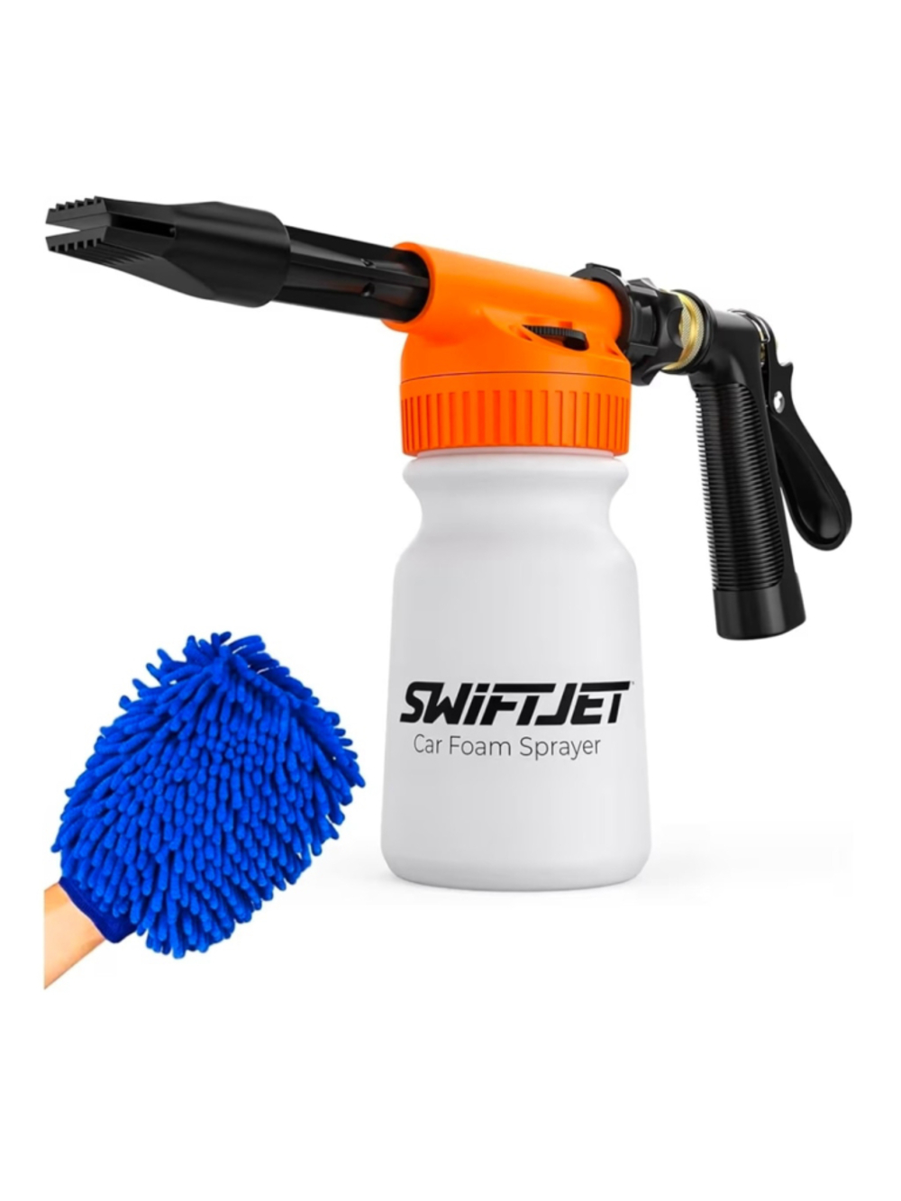 SWIFTJET Car Foam Sprayer with Blue Mitt